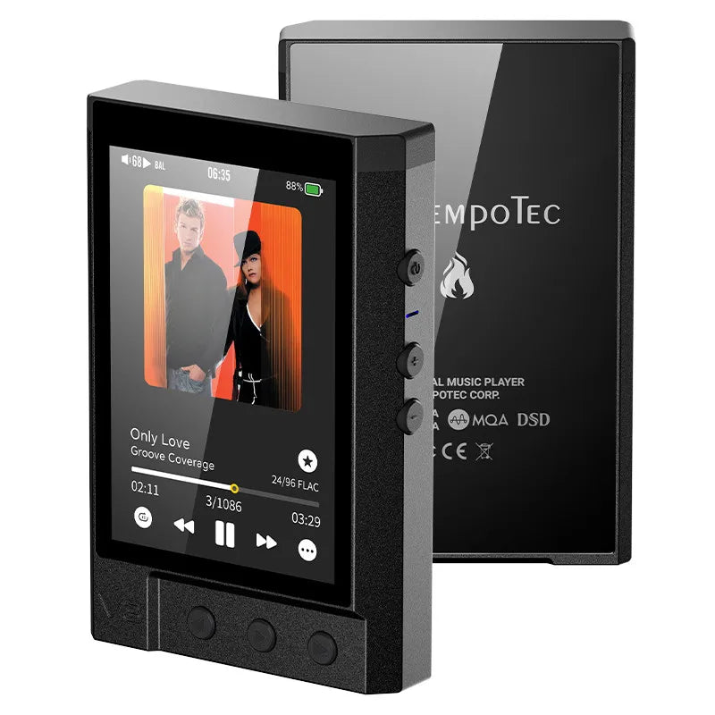 TempoTec Variations V3 Blaze HiFi DAP | DSD512 Audio Player HiFi Digital Audio Player Vue V3 Blaze(NO Case)