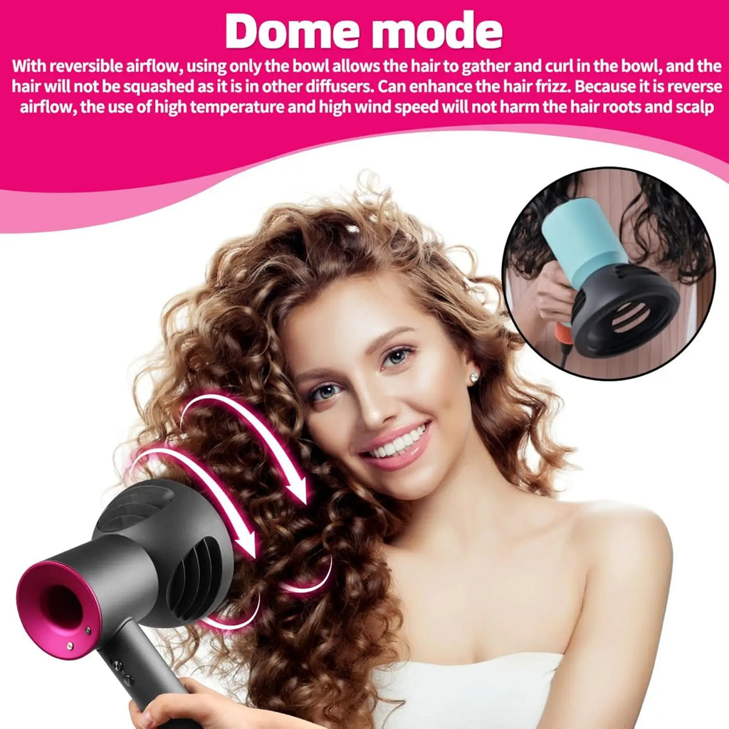 2-in-1 Diffuser Attachment for Dyson Supersonic HD16 Hair Dryer Hair Dryer Diffuser Vue