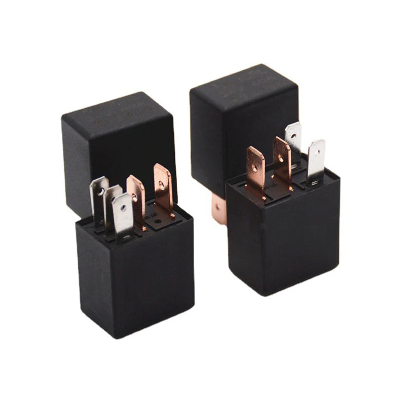 1PCS Car Relay DC 12V 40A Rated Current 1NO 1NC SPDT 4/5 Pins Car Automotive Alarm Relay 40 Amp Wholesale High Quality Vue