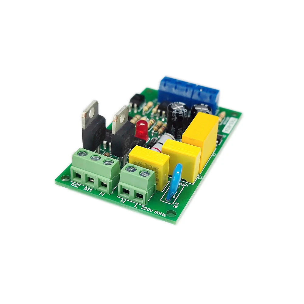 AC220V Motor Controller Motor Forward and Reverse Control Board with Limit Iinterface Drive Module Liftin Motor SCR Output Vue