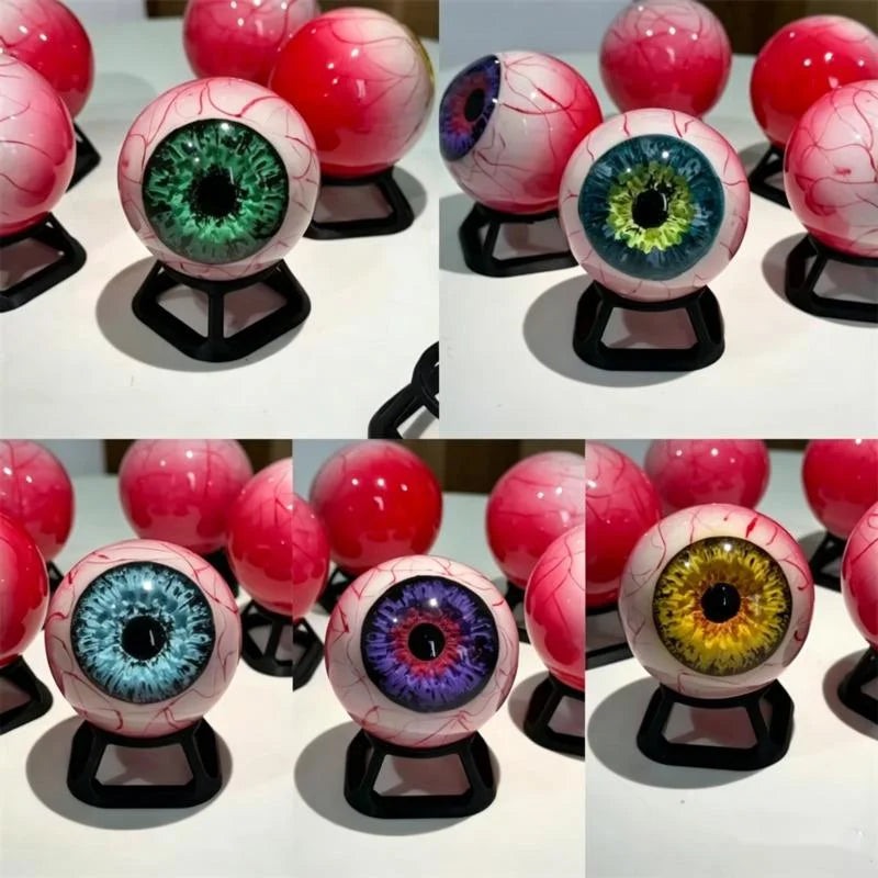 Monster Eye Resin Horror Sculpture Realistic Demonic Ornament For Halloween Party Centerpiece Table Decor For Teens And Adults Vue