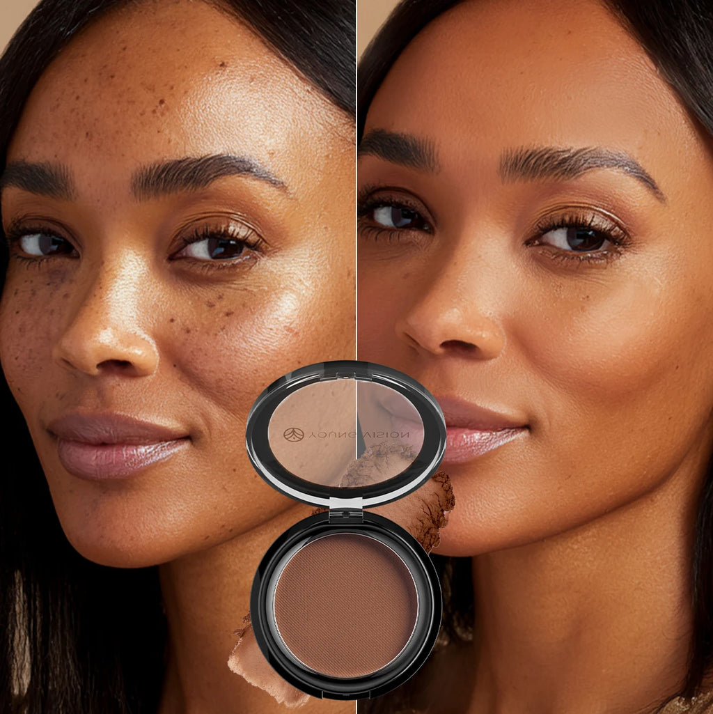 YOUNG VISON Foundation + Matte Powder Oil-Control Brightening Primer Foundation Powder Concealer Color Cosmetics Vue