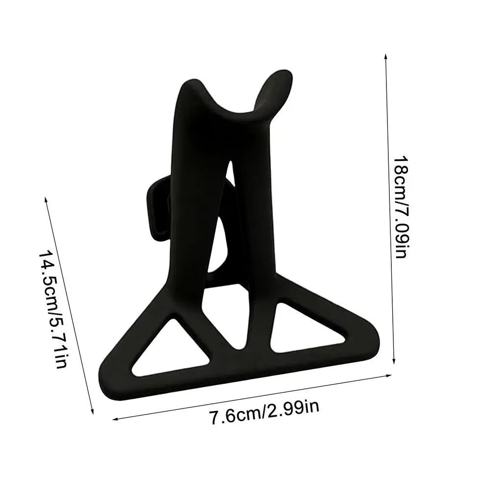 Pool Pipe Holder Easy Durable Tube Storage Hose Support Brackets for Outdoor Backyard Lawn Garden Hotel Resort Beach Vue Black
