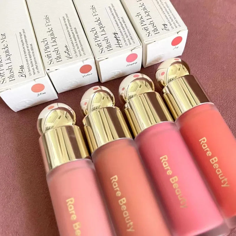 Rare Beauty Makeup Light Silky Touch Highlighter Soft Pinch Liquid Blusher Positive Light Lqiuid Luminizer Lasting Oil Control Vue