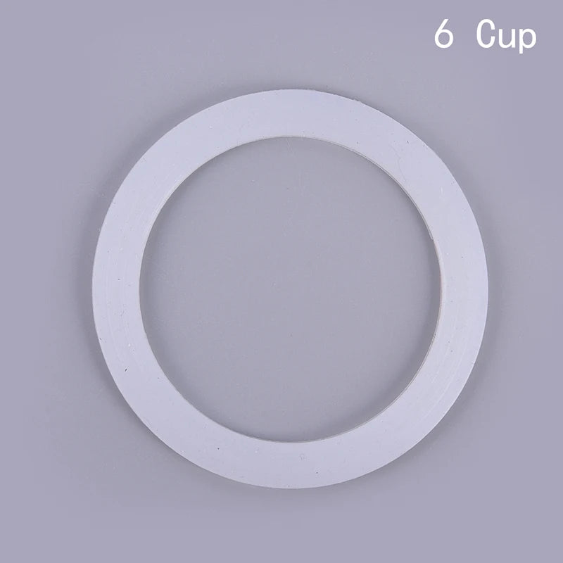 2Pcs Coffee Pot Washer 3mm Thickness Gasket Ring Silicone Coffee Pot Seal Ring Coffee Makers Accessories Vue N4