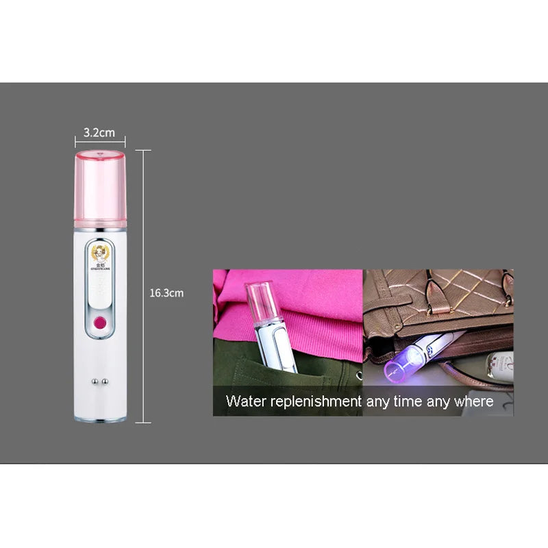Nano Mist Facial Sprayer & Power Bank | USB Skin Hydrator Facial Mist Sprayer Vue