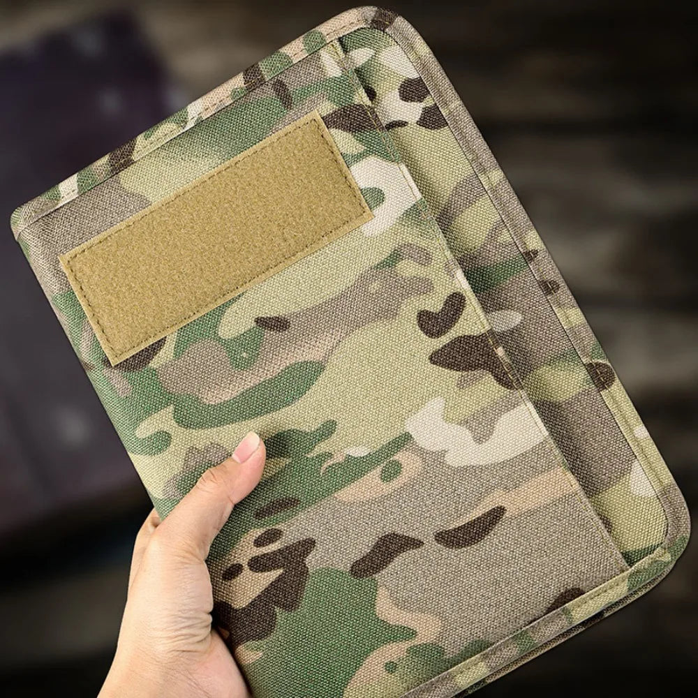 Tactical Stationery Outdoor Tactical Notepad Loose-leaf Removable A5 Notebook Case Vue