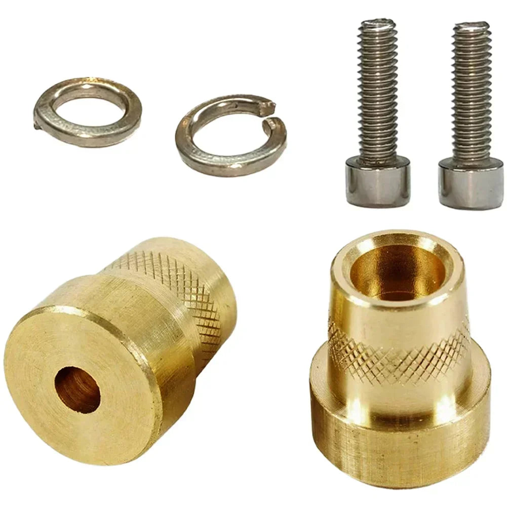 M6 Brass Side-Mount Battery Terminal Adapter 12-24V (2pcs) Battery Terminal Adapter Vue China Mainland