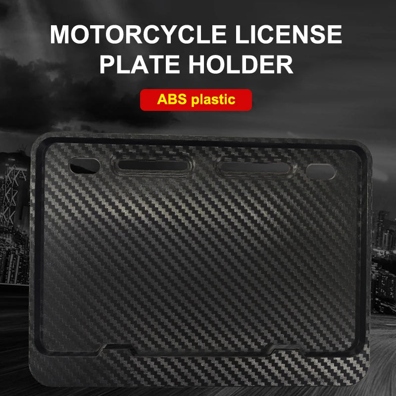 License Plate Frames Holders Universal Motorcycle Rustproof Front Rear Vue