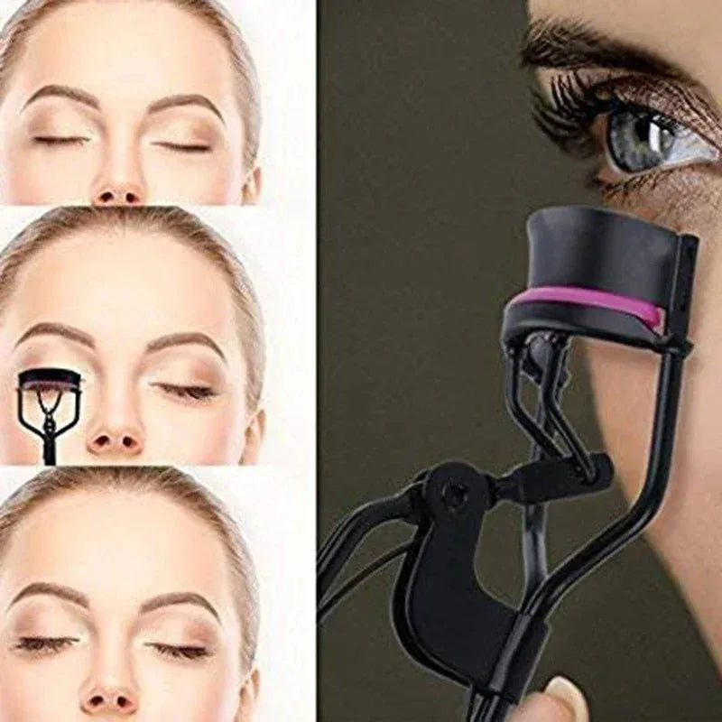 Eyelash Curler Natural Curling SunFlower Eyelash Curler Portable Novice Non-clamping wide-angle Eyelash curler Vue