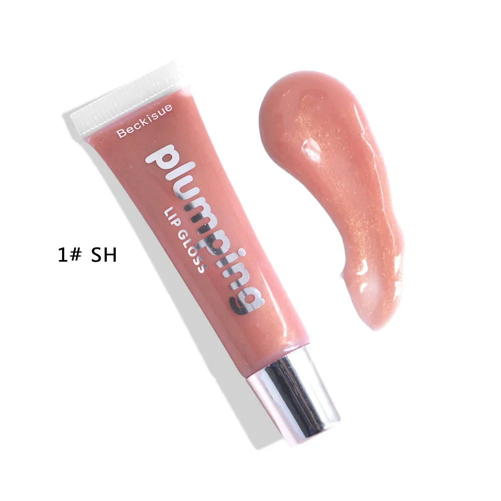 Beckisue real lip augmentation big mouth lip augmentation Lasting Lip Plumper Serum Moisturizing Brighten Vue 1sh