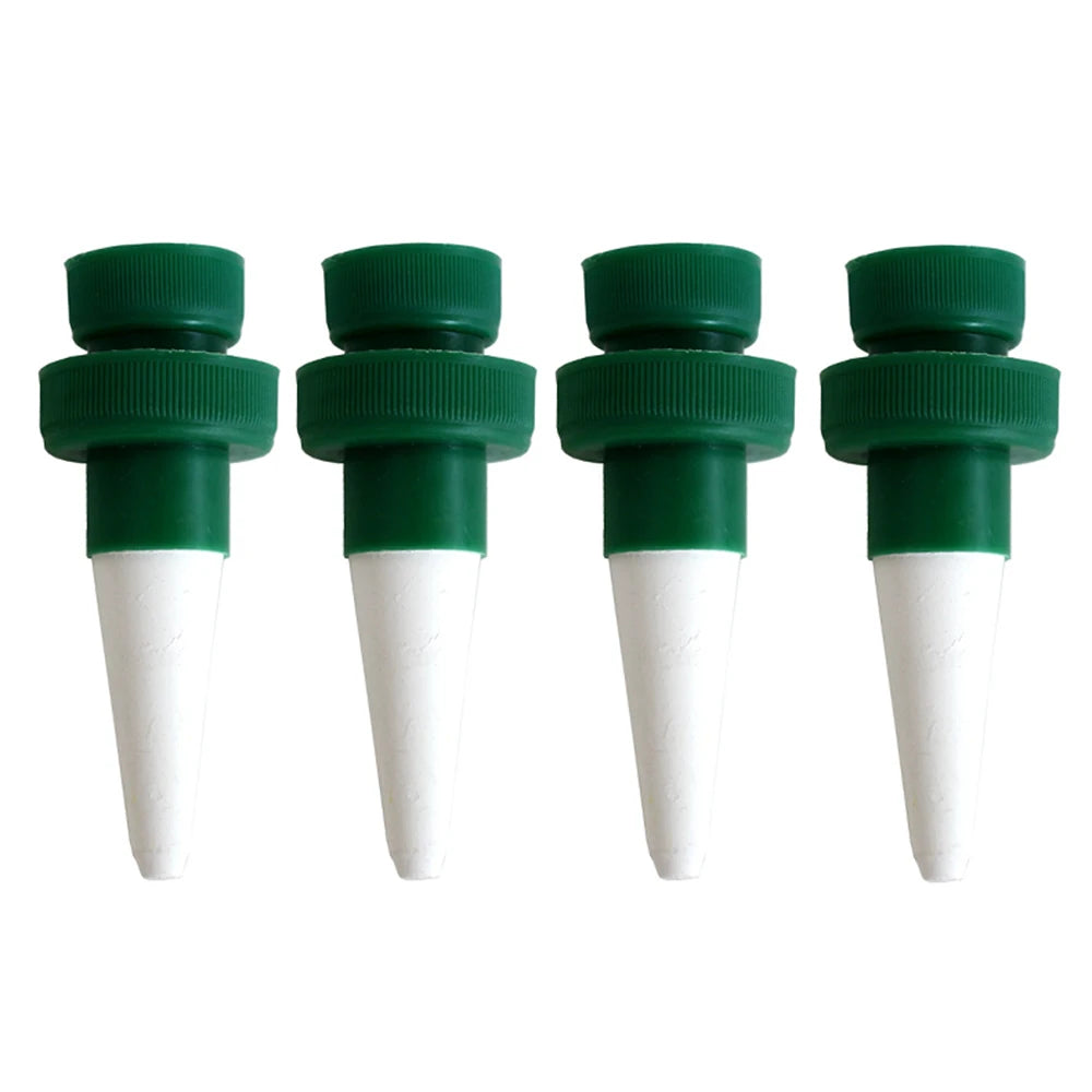4pcs Plant Watering Devices Automatic Irrigation Plant Self Watering Spikes Garden Stakes for Potted Plants Flower Vacation Vue 4 PCS
