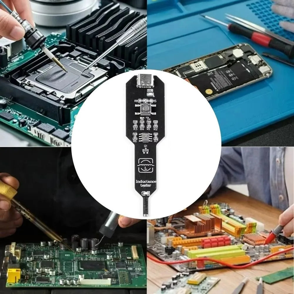 Third Generation Motherboard Coil Tester Strong Stability High Accuracy Inductor Detector Tool Type-C Professional Vue