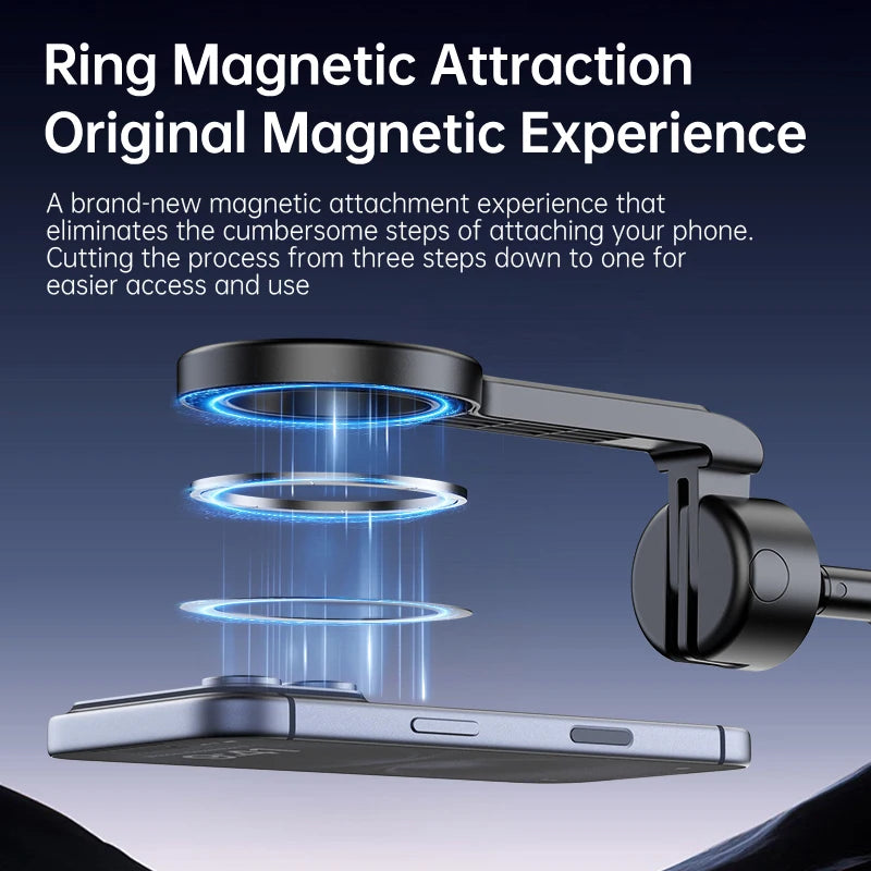 T18 Magnetic Phone Tripod Wireless Phone Grip Selfie Stick Desktop Tripod Vue