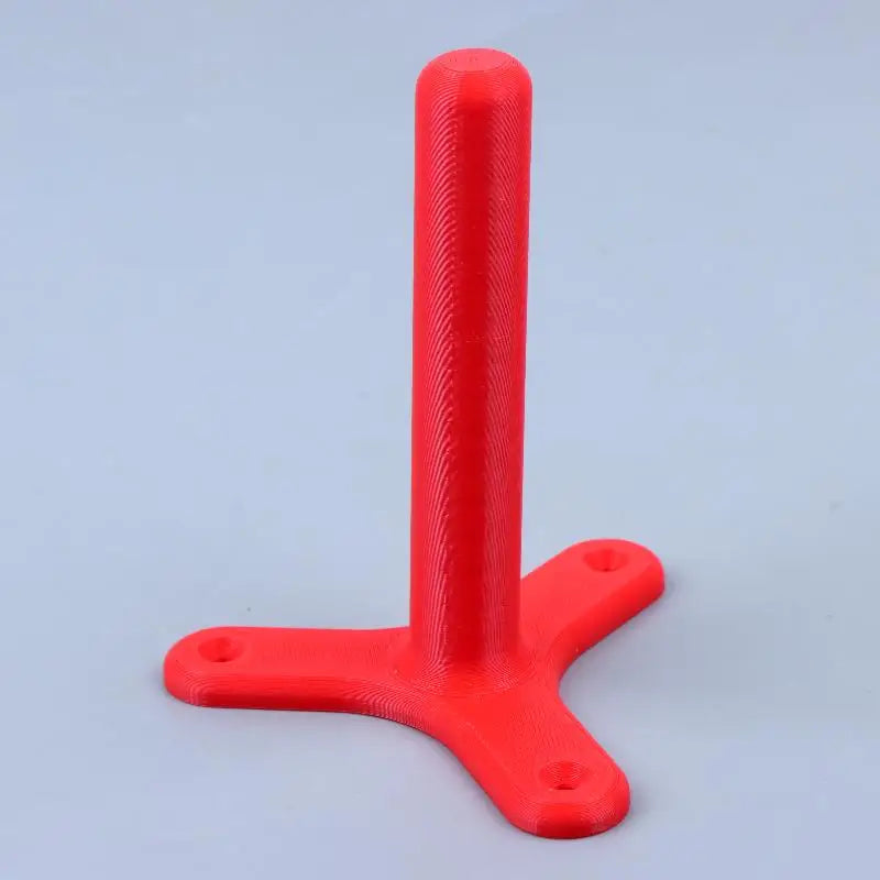 Versatile 125mm Grinding Disc Holder Durable Plastic for Abrasive Tools Workshop Storage Solutions for Workbench Vue Red