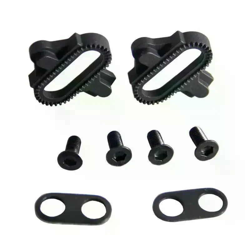 1 Set Bicycle Accessories Mountain Bike Shoes Cleats Multi-Release SPD Pedal Cycling Shoes Clips Kit For SH51 Vue