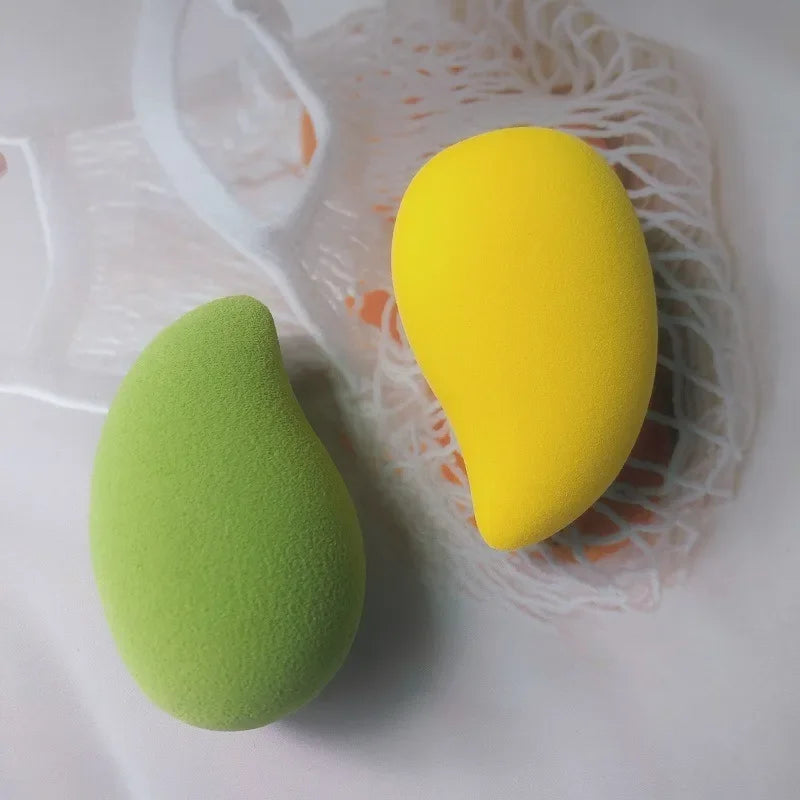 Mango Shape Soft Makeup Sponge Blender Face Beauty Cosmetic Powder Puff Make Up Tools Vue