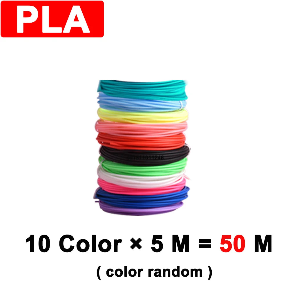 3D Pen for Children 3D Drawing Printing Pen with LCD Screen Compatible PLA Filament Toys for Kids Christmas Birthday Gift Vue 50M PLA only PLA Filagment
