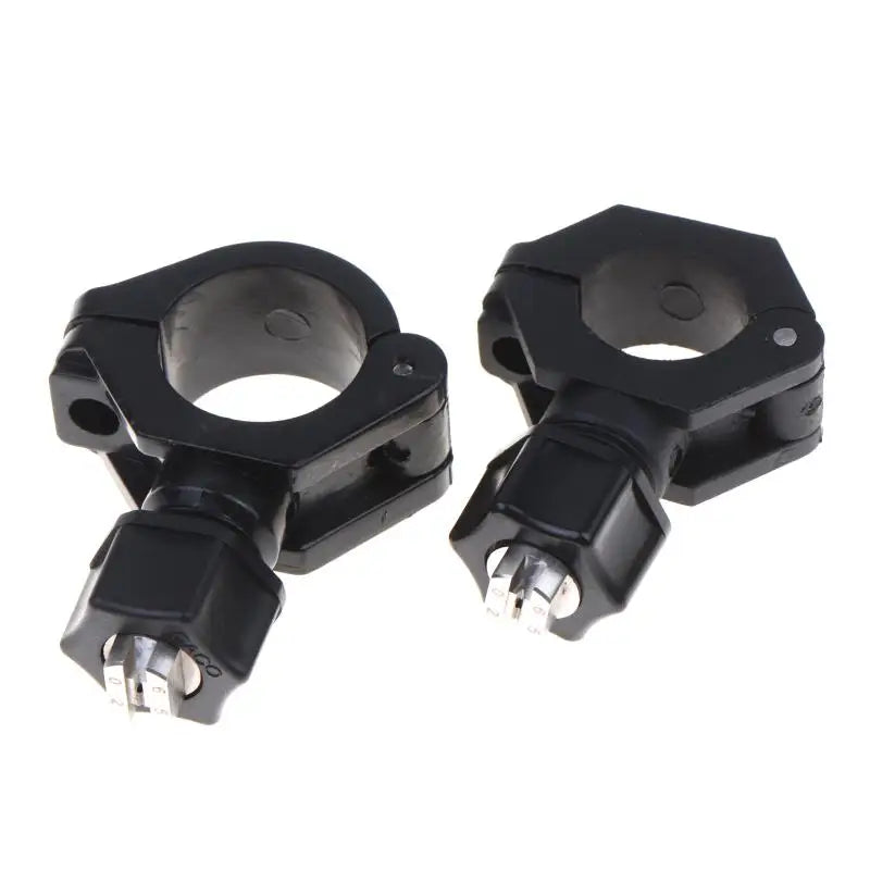 Clip-on Spray Nozzle Eyelet with Plastic Clamp Water Pipe Mount for Greenhouse Garden Plant Misting Irrigation Vue