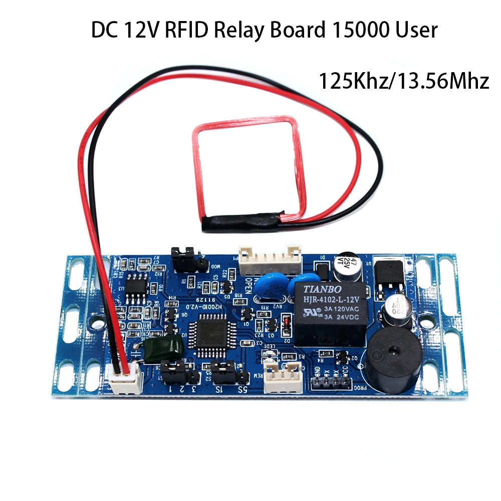 Proximity Access Control RFID Board 125Khz/13.56Mhz 15000 User Building Intercom Module For Embedded Security Access Control Vue 125Khz rfid ID