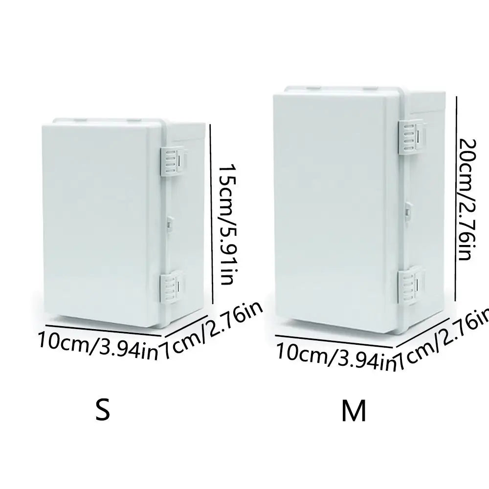 IP66 Waterproof Junction Box Dustproof Gray/Transparent Cover Distribution Box Easy To Install Metal Interior Door Vue