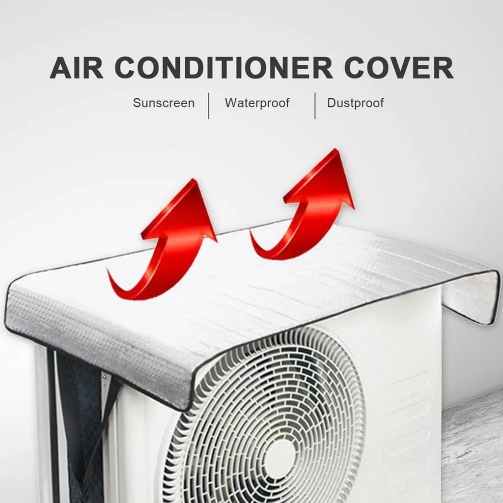 94.5x47cm Outdoor Air Conditioner Cover, Waterproof Dustproof AC Unit Protector, All-Weather Protection for Window Wall Unit Vue