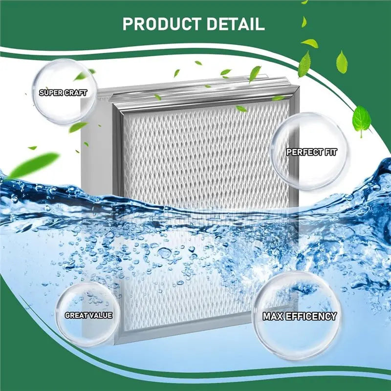 ABKW-Humidifier Vapor Water Pad Filter 990-13 Humidifier Vapor Pad Replacement Evaporator Pad Filter For 709 990 1040 1042 Vue