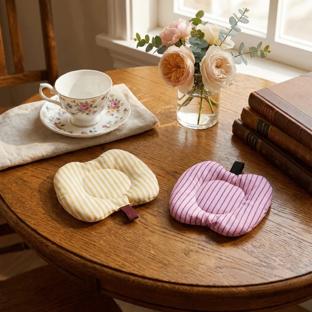 Thickened Heat Resistant Coaster Anti-Scalding Washable Teacup Coaster Decorative Kawaii Padded Coaster Photography Props Vue