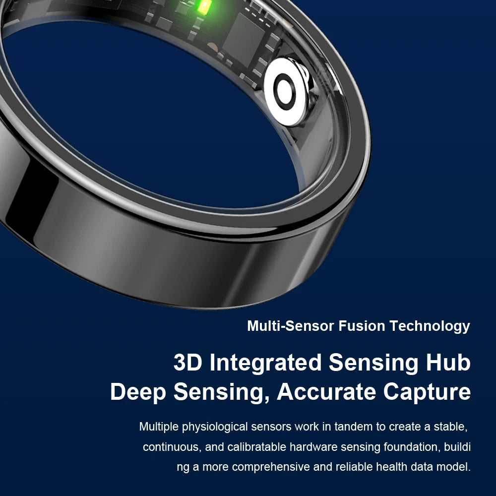 Smart NFC Ring Waterproof Ring For Door Lock System Access Control Support Mobile Phone APP NFC RingSleepExerciseHealthDetection Vue