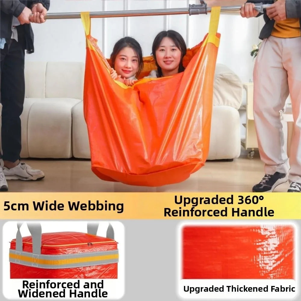 Dustproof Moving Paing Bag Large Capacity Waterproof Luggage Packing Bag Thickened Strong Load-bearing Quilt Clothes Storage Bag Vue