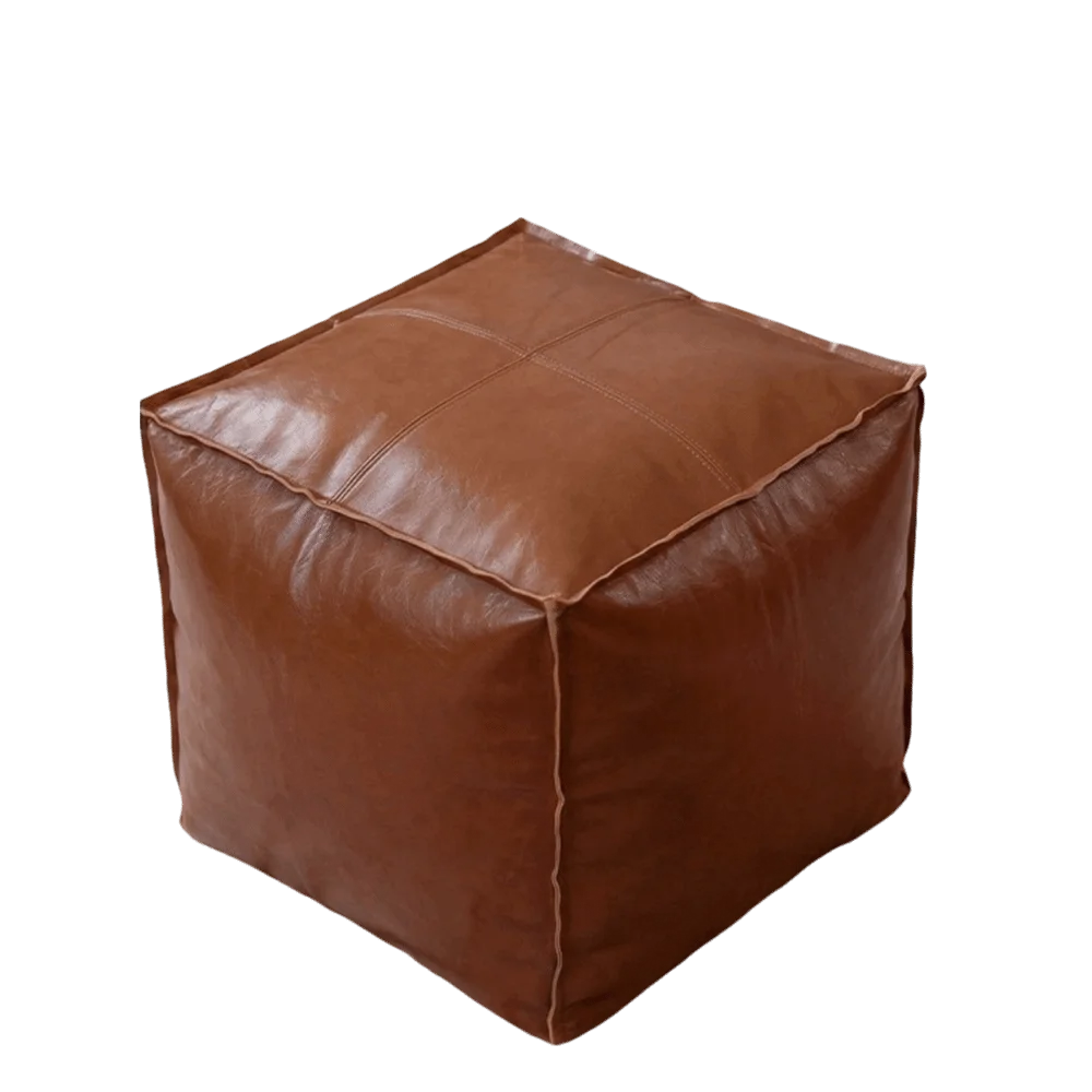 Round Seat Cushion Cover Large Capacity Waterproof Sofa Stool Cover Embroidery Unstuffed Storage Leg Bench Living Room Use Vue Style 7