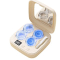 Ultrasonic Contact Lens Cleaner Portable Automatic Washer & Contact Lens Cleaner Machine for Gym, Sports, Travel,Daily Eye Care Vue Upgraded version