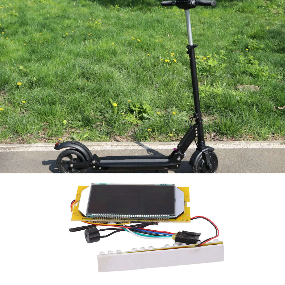 LCD Screen for KUGOO Electric Scooter LCD Display Screen Replacement 36V for KUGOO S1 Scooter Repair Accessories Vue