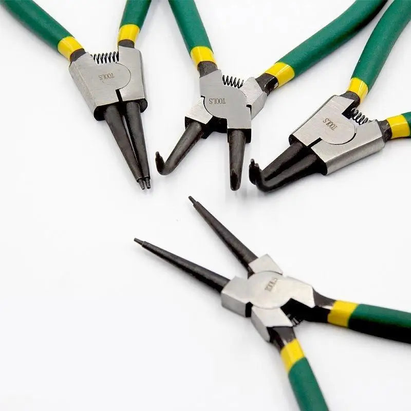 Snap Ring Pliers Set Internal External Circlip Remover Installer Tool Heavy Duty Retaining Ring Puller Hand Tools Vue
