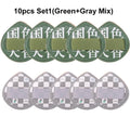 Mini Finger Cosmetics Puffs 5/10pcs Cosmetic Cushion Puff Concealer Foundation Detail Sponge Puffs Wet Dry Dual Use Makeup Tools Vue 10pcs Set1