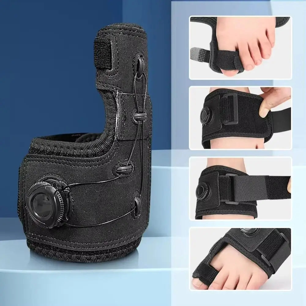 Adjustable Bunion Valgus Corrector Rotatable Toe Valgus Big Toe Straightener Joint Support Bunion Splint Valgus Travel Vue