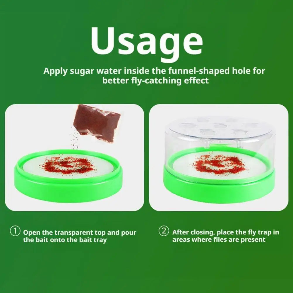Simple Trapping Fly Cage Household Restaurant Silent Fly Catching Trap Professional Outdoor Efficient Flying Insects Artifact Vue