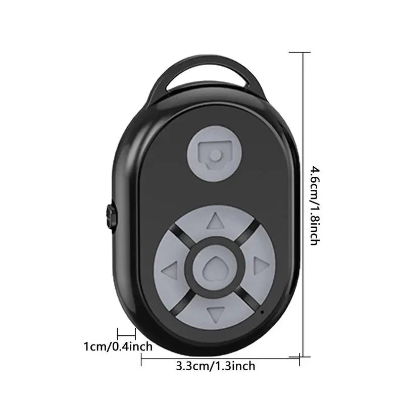 Bluetooth Remote for iPhone Xiaomi Redmi Samsung Mobile Phone Universal Remote Control Selfie Stick Bluetooth Camera Controller Vue