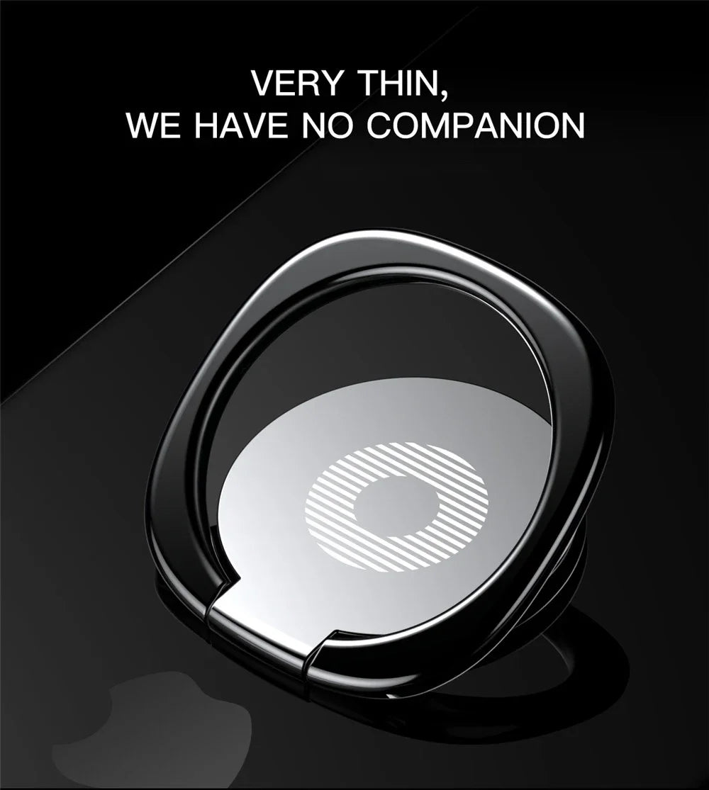 Mini 360 Degree Finger Ring Holder Metal Phone Stand Mount Smartphone Holder for Xiaomi Huawei iPhone Sangsung Mobile Phone Vue