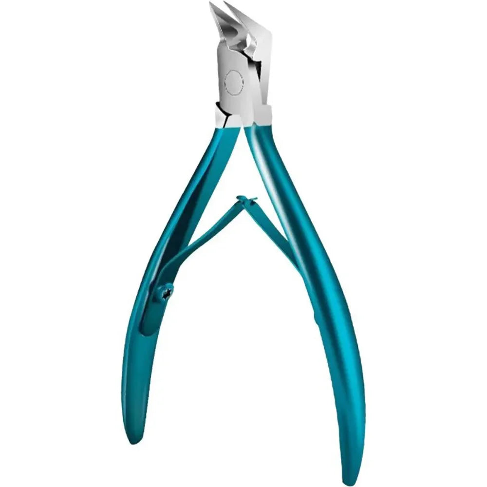 1pc Professional Podiatry Toenail Nipper Stainless Steel Sharp Blade for Ingrown Thick Toenails Wide Opening Pedicure Cutter Vue 1 pc