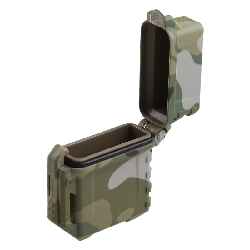 Tactical Lighter Holder Case | MOLLE Compatible Camping Organizer Lighter Storage Case Vue