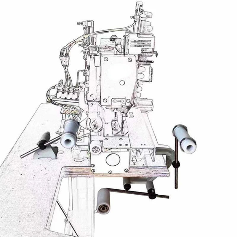 VC008 Multi-Needle Machine Elastic Expansion Frame W600 Sewing Machine Frame Vue