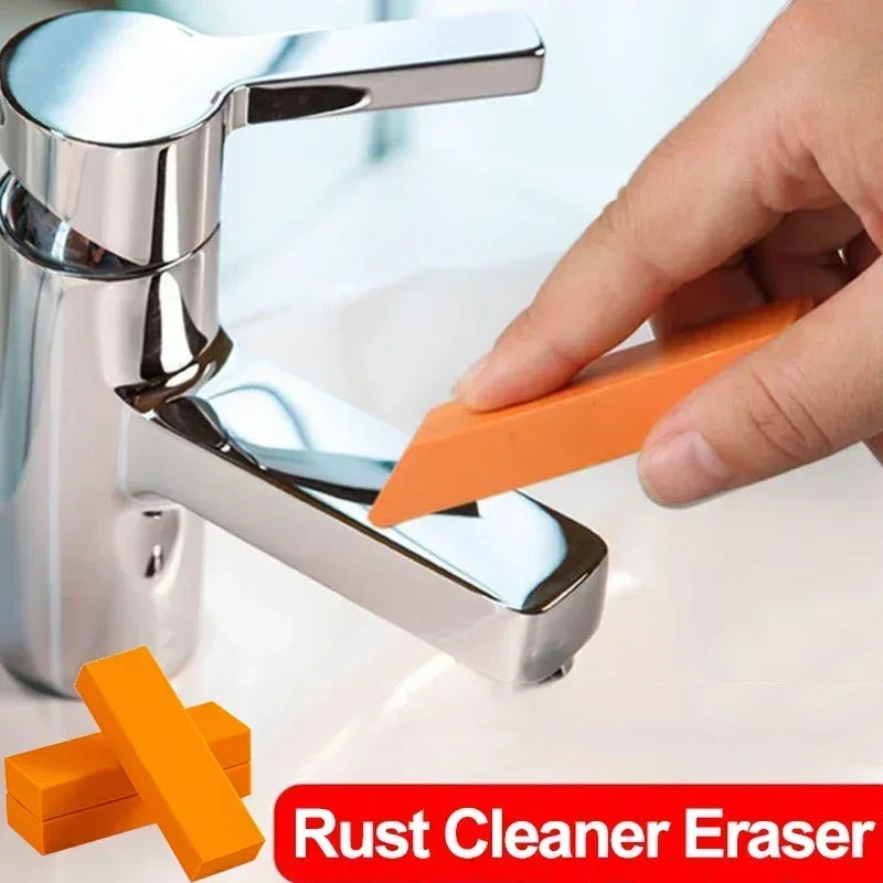 Easy Limescale Eraser Bathroom Glass Rust Remover Rubber Eraser Household Kitchen Cleaning Tools for Pot Scale Rust Brush Vue