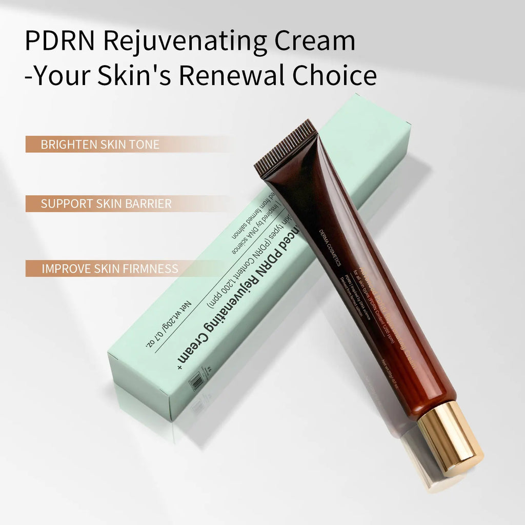 Advanced PDRN Rejuvenating Cream, 99% Pure Salmon DNA,Collagen Gel with Niacinamide, Skin Repair,Inspired Skincare Vue