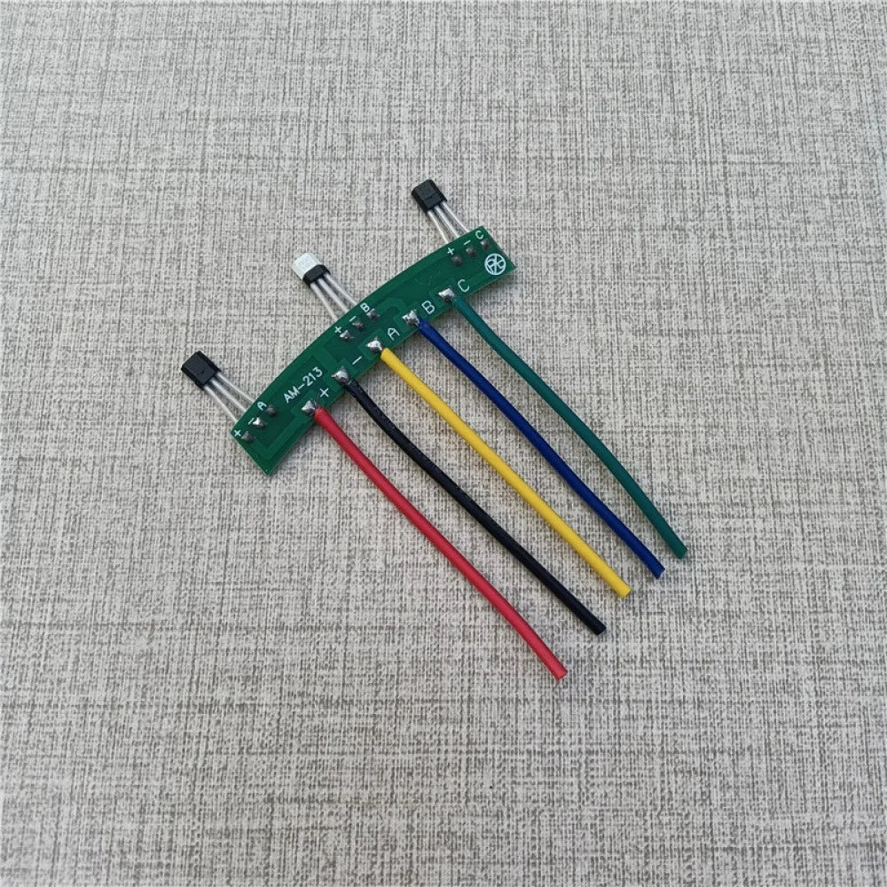 2-Wheels Electric Vehicles Motor Hall Sensor with Board Cable 120 Degree Motor 3147 41F Hall Circuit Board Element E-Bike Parts Vue Default Title