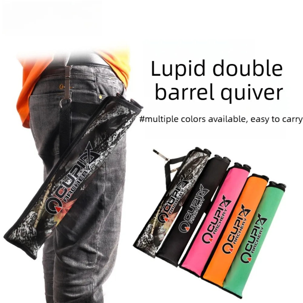 Double Quiver Quiver Arrow Pot Archery Equipment Waist Spans Reflex Oxford Cloth Quiver Bow Quiver Vue