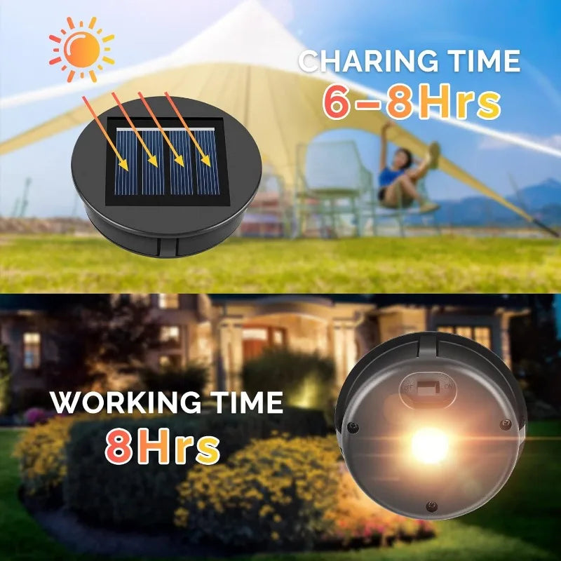 1-20PCS Novelty Hollow Solar Projection Lamp Replacement Cover Waterproof Pattern Light Shade Decorative Garden Accessories Vue