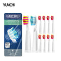 Toothbrush Heads For Fairywill Sonic Electric Toothbrush Replacement Du Pont Head FW-507/508/515/551/917/959/2011/D1/D3/D7/D8 Vue 10 White 10 Pink China Mainland