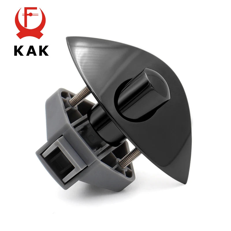 KAK Push Button Lock 20mm Silver RV Camper Car Drawer Latch Locks Keyless Furniture Lock for Motorhome Cabinet Door Hardware Vue