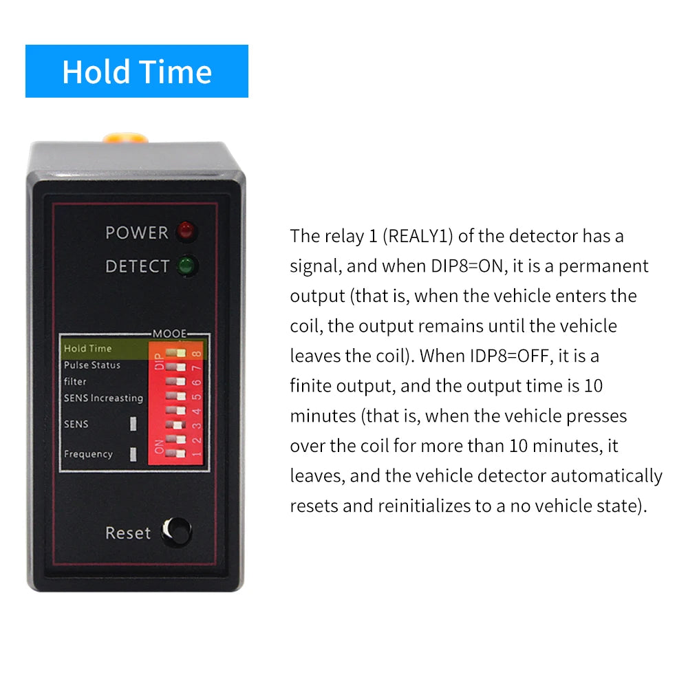Automatic Gate Opener Loop Vehicle Detector Barrier Gate Traffic Inductive Single Channel Compatible With Northtech Parking Lot Vue